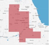Radon Service Map